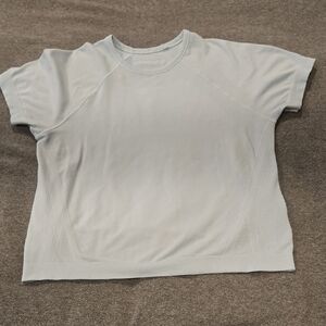 Athleta Light Blue Kids Short Sleeve Tee